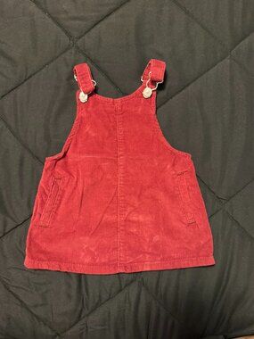 Baby Girl Red Dress Size 12 Months